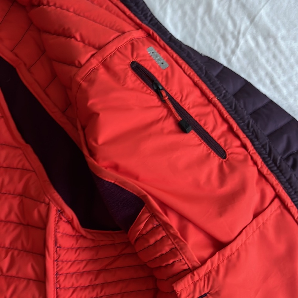 Eddie Bauer Storm 800 Insulated Goose Down Puffer Jacket Purple - Picture 4 of 9